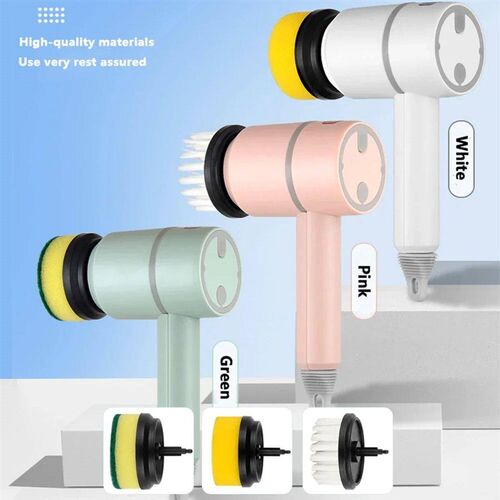 Wireless Electric Cleaning Brush USB Rechargeable Automatic