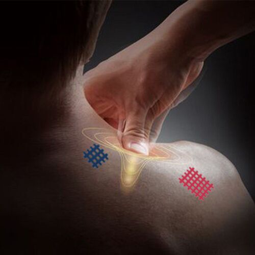 Spiral Cross Kinesiology Tape Physical Therapy Cross Tape fo