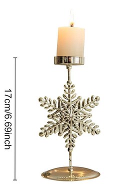 Christmas Votive Candle Holder Metal Tealight Holder Xmas