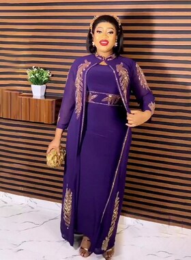 MD 2023 Dubai African Plus Size Dresses For Women Wedding Pa