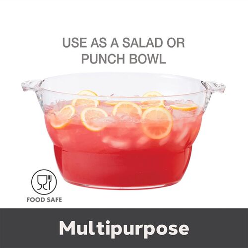 Acrylic Oval Party Tub Wine Cooler Beer Chiller Ideal Party