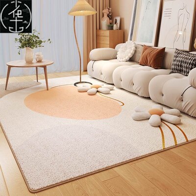 Carpet living room light luxury luxury large area carpet tea