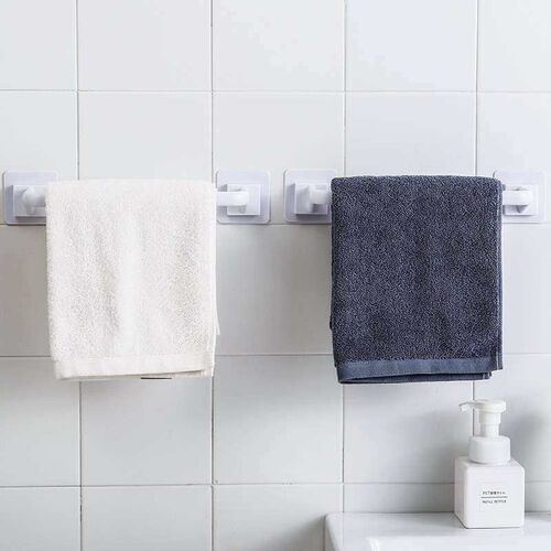 Non punching non trace bathroom towel rack Kitchen multifunc