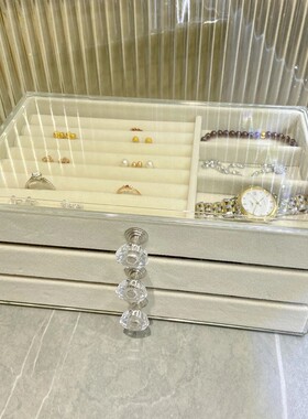 Layers Jewelry Organizer Box Display Holder Earring Ring