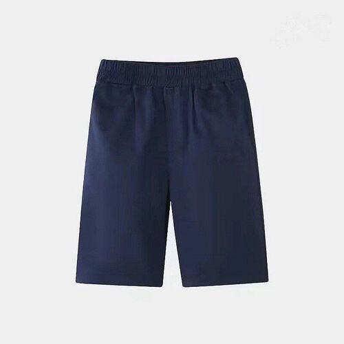 Summer Cotton Khaki Shorts for Kids School Uniform Pants for