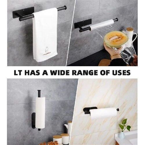 Stainless Steel Paper Holder Square/Round Punch Free Wall