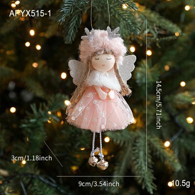 Christmas Angel Girl Pendant Tree Ornament Doll Gingerbread
