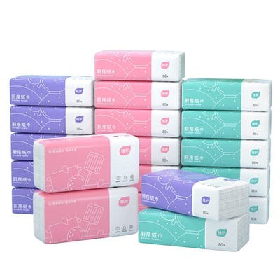 Kitchen Paper Towels 2-Ply 190*270mm*40Tissues (5 Pack)