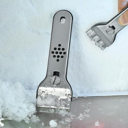 1 Set Stainless Steel Stove Top Cleaner Sharp Hanging Hole