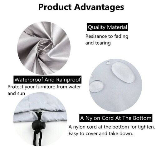 Dust ver Outdoor Furniture ver Sofa Chair Table ver Rain Sno