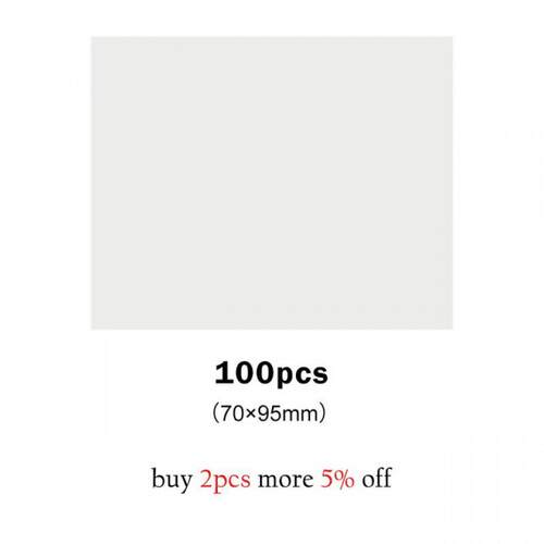 50/100 Sheets Posted it Transparent Sticker Sticky Note