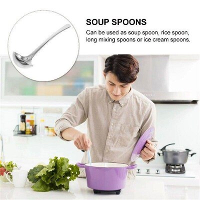 Spoon Serving Spoons for Buffet Gravy Ladle Silverware