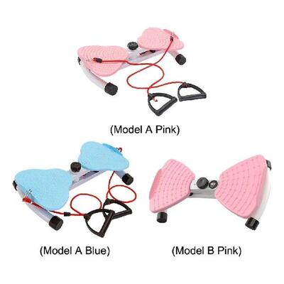 Waist Twister Board Fitness Twister with Balance Draw Rope