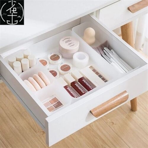 Drawer Organizer Storage Box Plastic Sundries Container Divi