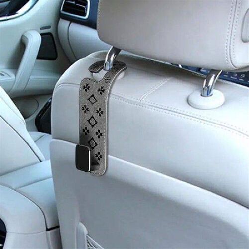 1PCS Car Hanger Hooks Tools Headrest Hook Patterned Rubber