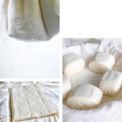 2pcs cotton Steamer Cloth high density curd cloth filter soy