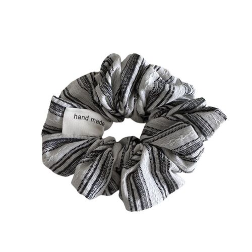 Fresh Fresh Sea Salt Striped Jumbo Hair Scrunchie Versatile