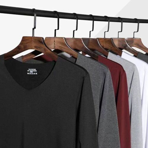 Mens V-neck Thermal Underwear Set  Long Johns Men Autumn Win