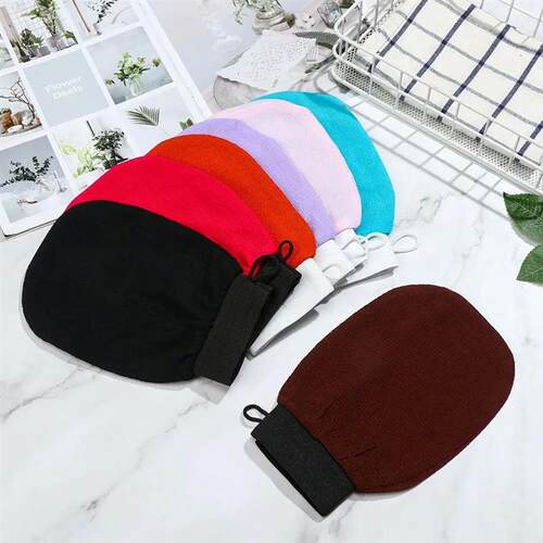 1Pc Hot Moroccan Hammam Exfoliating Mitt Kessa Scrub Glove P