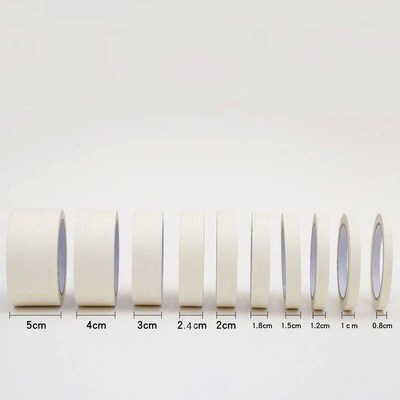 Masking Tape White Color  Sealing Self Adhesive Tape Car Pai