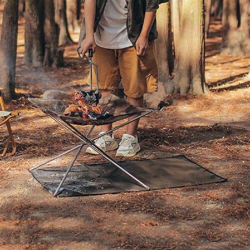 Fireproof Grill Pad Heat Insulation Fireproof Grill Mat