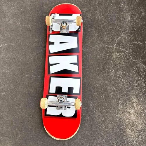 Baker Complete Street Skateboard Double Kick Maple Wood Cool