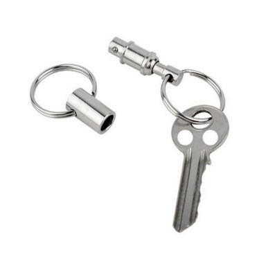 Foreign trade source quick disassembly keychain detachable