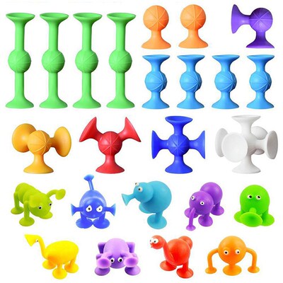 Soft Silicone Sucker Popular Dart Toy DIY Animal/Human Silic
