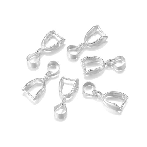10Pcs/Lot Pendant Clip Clasp Melon Seeds Buckle Pendant Conn