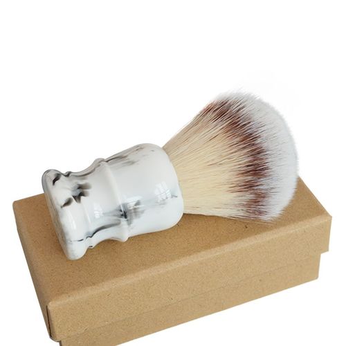 帝诗柔T软人造丝剃须刷水墨山水胡刷男士剃须皂打泡沫刷修面刷子