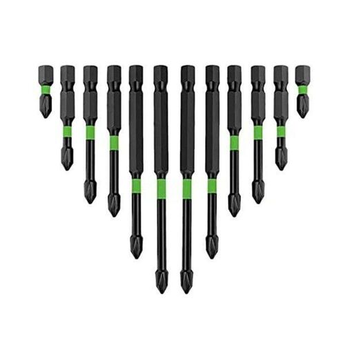 2023New Screwdriver Bit Set, 12Pcs S2 Driver Drilling Work