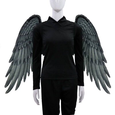 Halloween 3D Big Wing Non-Woven Fabric Angel Devil Adult  Ma