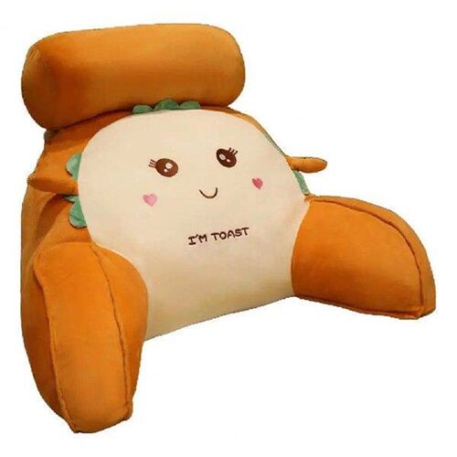 Double Side Wings Back Cushion Soft Cartoon Shape Lumbar