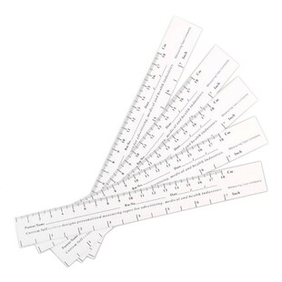 Paper Tape Measure Disposable Wound Measuring Ruler Educare