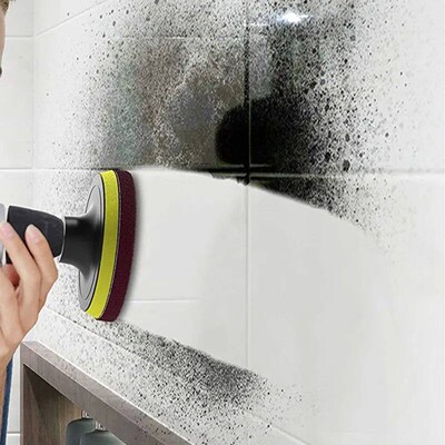 3/4 Inch Drill Power Brush Tile Scrubber Scouring Pads Clean