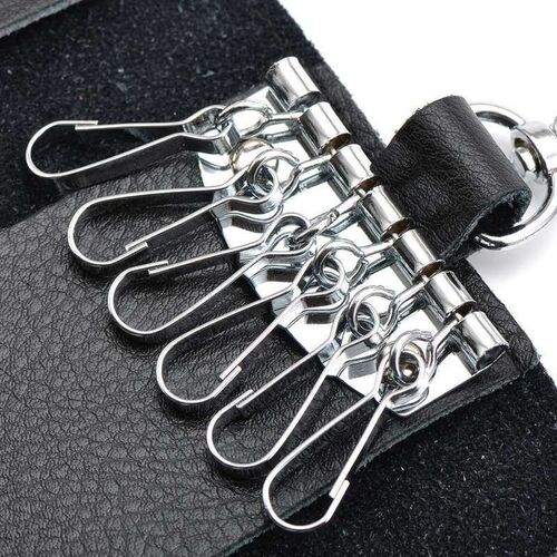Car Key Bag Spelling Duoduo Leather Waist Hanging Mens Mult