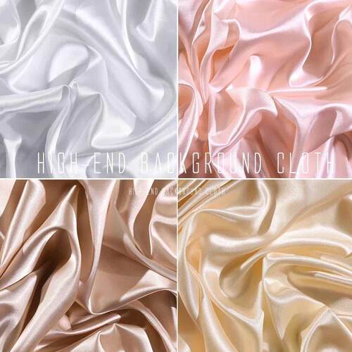 Silky Luster Cloth Backdrop Satin Fabric Glossy Background f