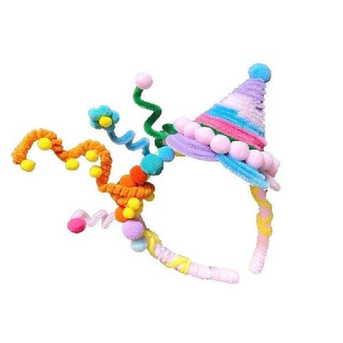 Party Star Cake Hair Decoration Headpieces Adjustable
