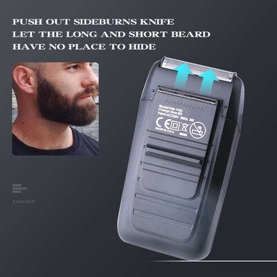 electric shaver KM-1102 reciprocating beard trimmer bald ma
