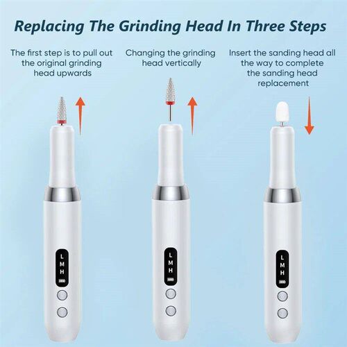 Electric Nail Polisher Drill Bits Professional Nails Grindin