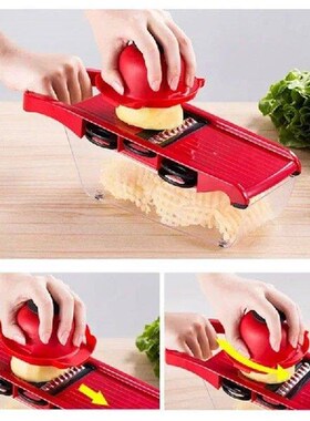 Vegetable Cutter 8 In 1 6 Dicing Blades Slicer Shredder