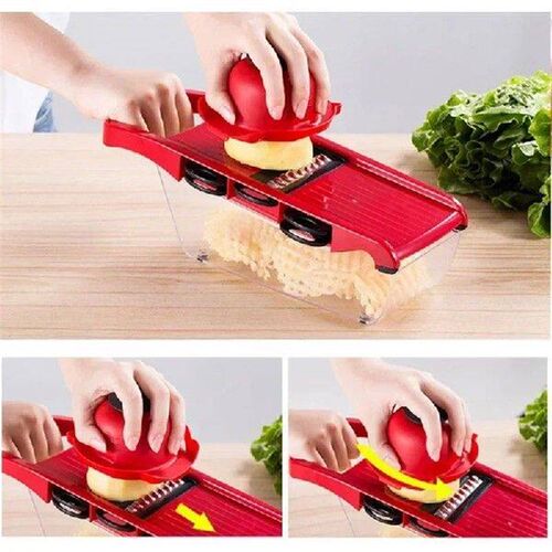 Vegetable Cutter 8 In 1 6 Dicing Blades Slicer Shredder