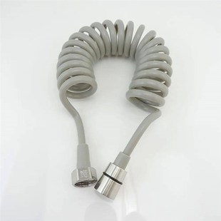 1Pcs Telephone Line Spring Shower Hose Toilet Bidet Bathroom