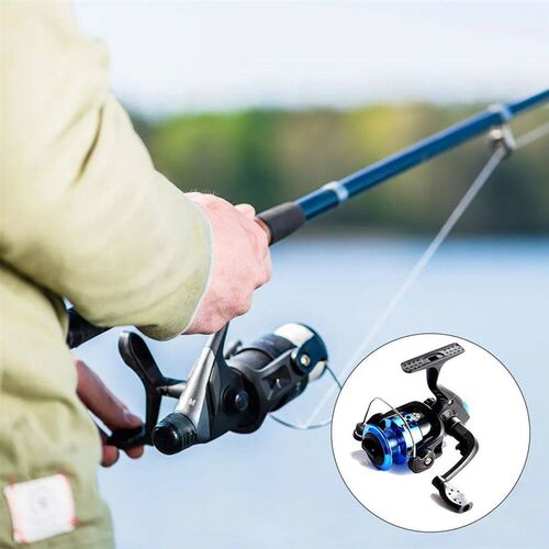 Fishing Spinning Reel Foldable Gear Ratio 5 1 1 Lake River S