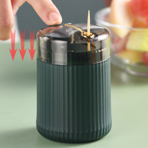 Simple Toothpick Box Toothpick Dispenser Ceative Push Automa