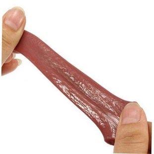 Halloween Harmless Realistic Fake Tongue Magic Trick Joke