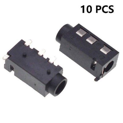 TRRS 3.5 MM Audio Jack Connector Through Holes PCB