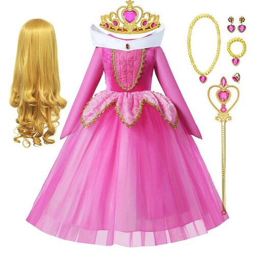 Girls Sleeping Beauty Aurora Princess Christmas Cosplay