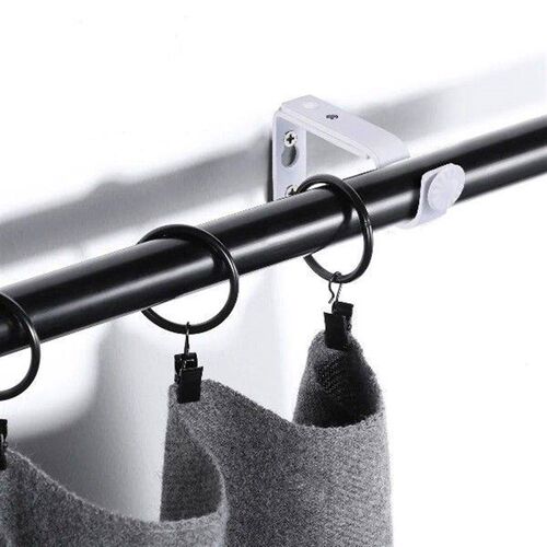 Curtain Rod Support Bracket Middle Felt Backed Vinyl