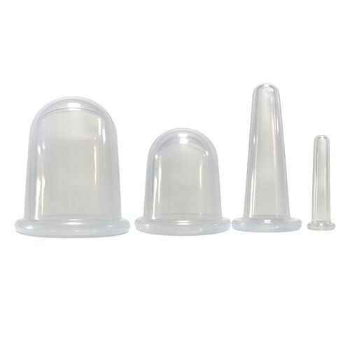 5pcs/Set Silicone Anti Cellulite Cup Vacuum Massage Cups Bod